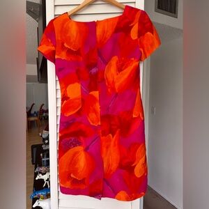 Jessica Howard Pink and Orange Dress